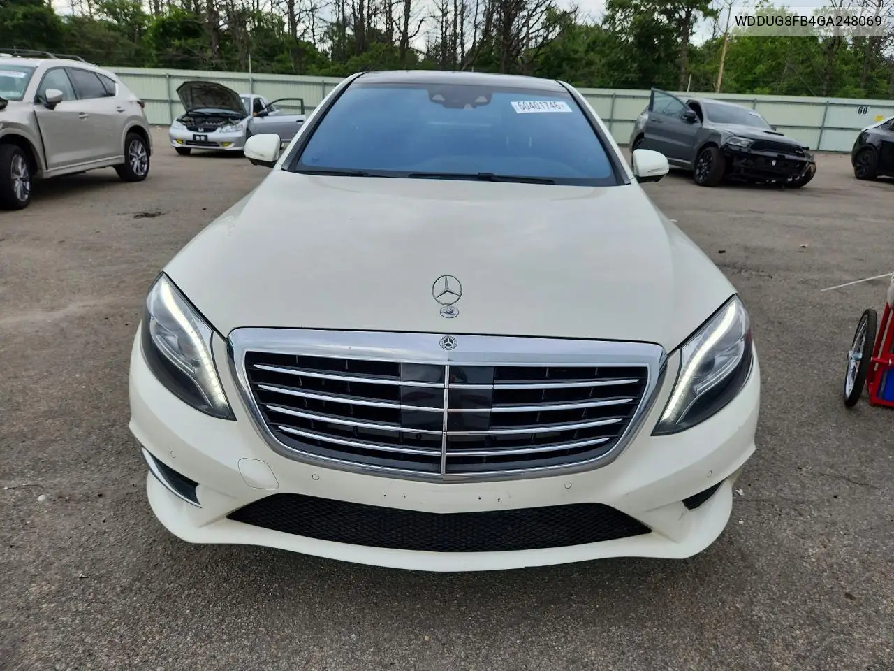 2016 Mercedes-Benz S 550 4Matic VIN: WDDUG8FB4GA248069 Lot: 60401746