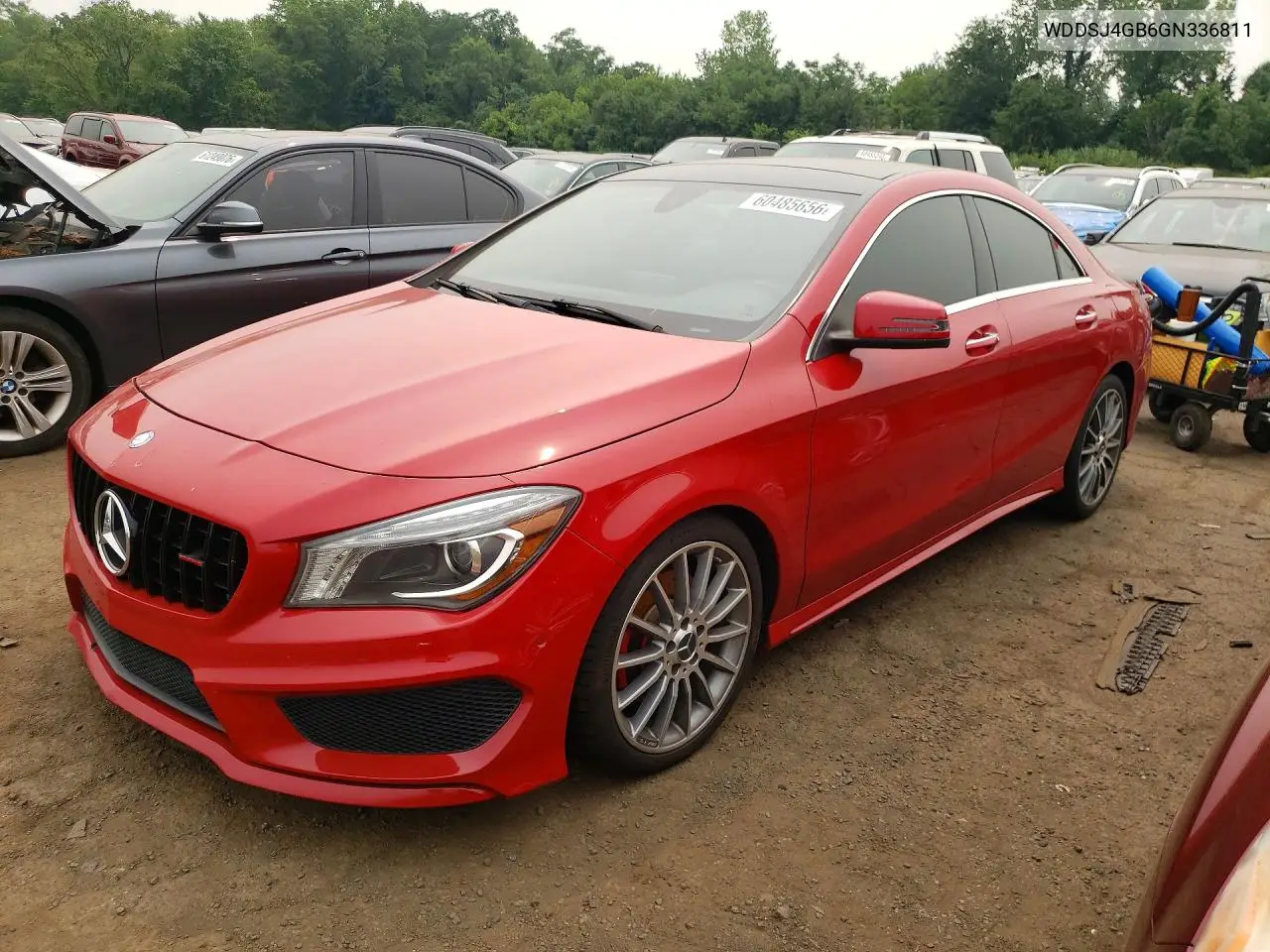 2016 Mercedes-Benz Cla 250 4Matic VIN: WDDSJ4GB6GN336811 Lot: 60485656