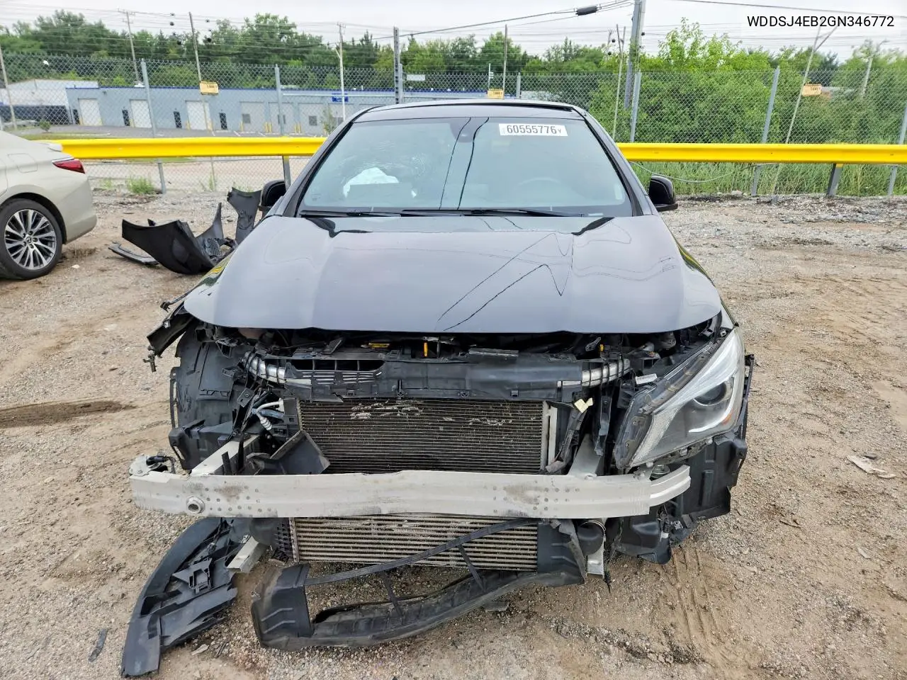 2016 Mercedes-Benz Cla 250 VIN: WDDSJ4EB2GN346772 Lot: 60555776