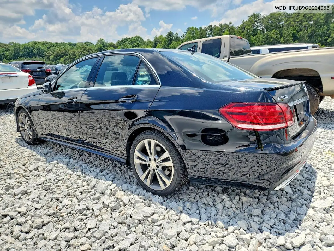 2016 Mercedes-Benz E 350 4Matic VIN: WDDHF8JB9GB234058 Lot: 61344296