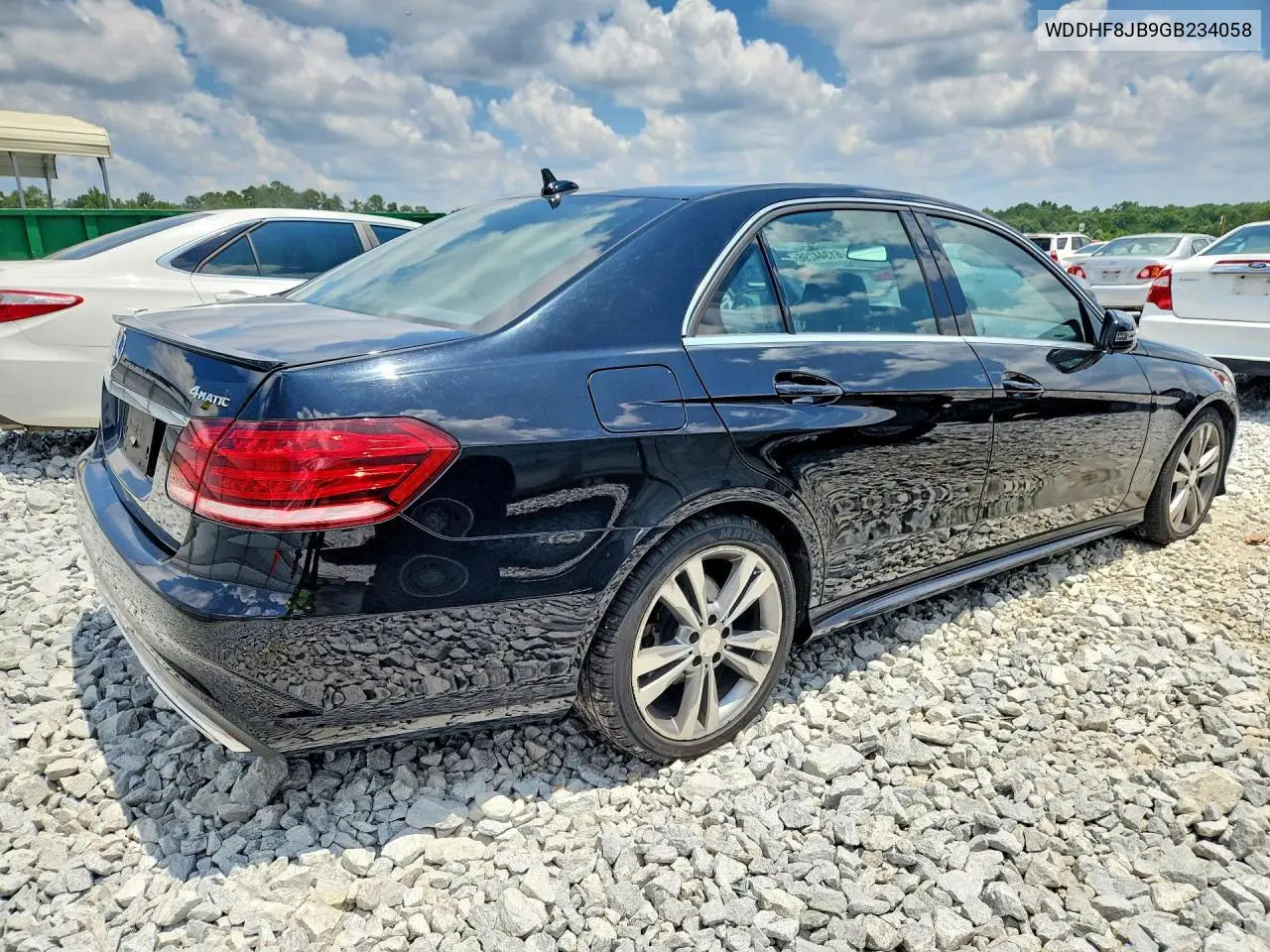 2016 Mercedes-Benz E 350 4Matic VIN: WDDHF8JB9GB234058 Lot: 61344296