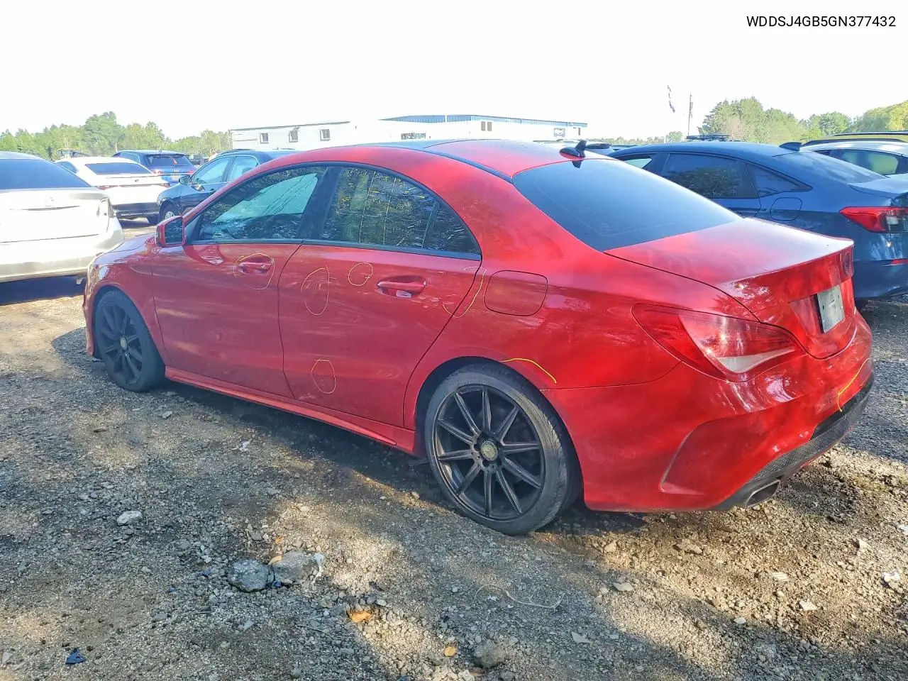 2016 Mercedes-Benz Cla 250 4Matic VIN: WDDSJ4GB5GN377432 Lot: 61351396