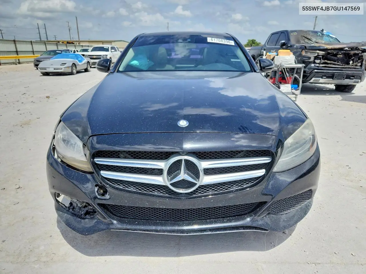 2016 Mercedes-Benz C 300 VIN: 55SWF4JB7GU147569 Lot: 61708396