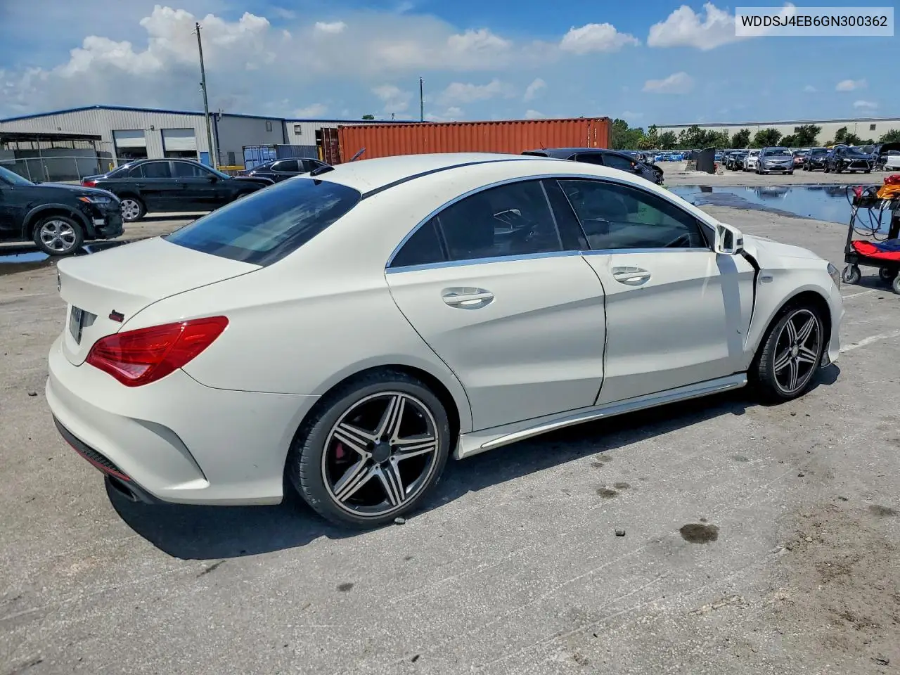 2016 Mercedes-Benz Cla 250 VIN: WDDSJ4EB6GN300362 Lot: 61851896
