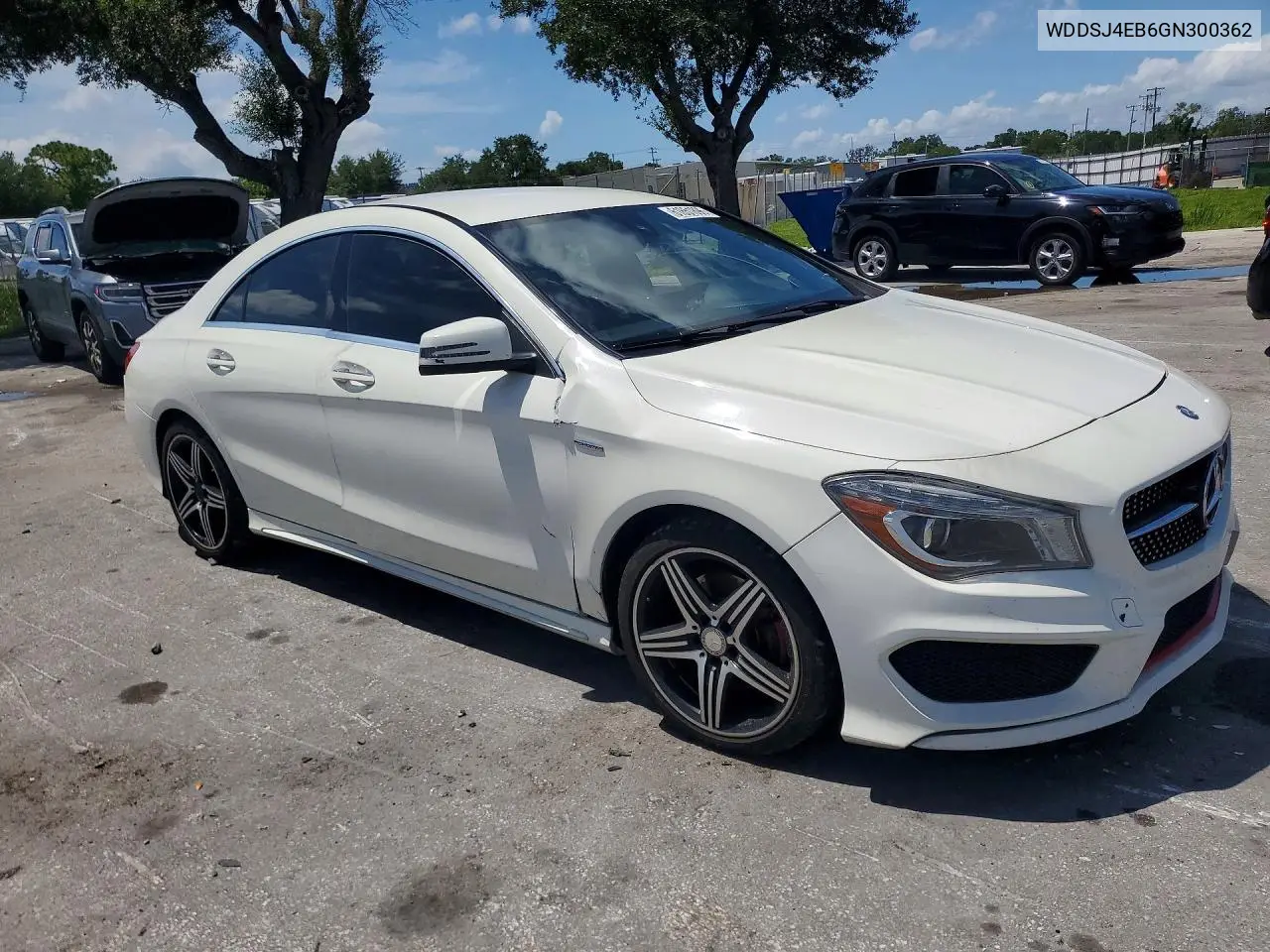 2016 Mercedes-Benz Cla 250 VIN: WDDSJ4EB6GN300362 Lot: 61851896