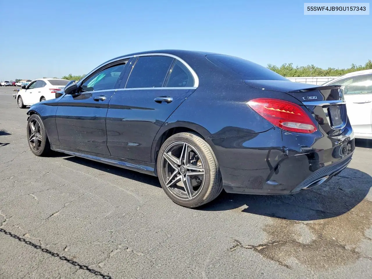 2016 Mercedes-Benz C 300 VIN: 55SWF4JB9GU157343 Lot: 61979436