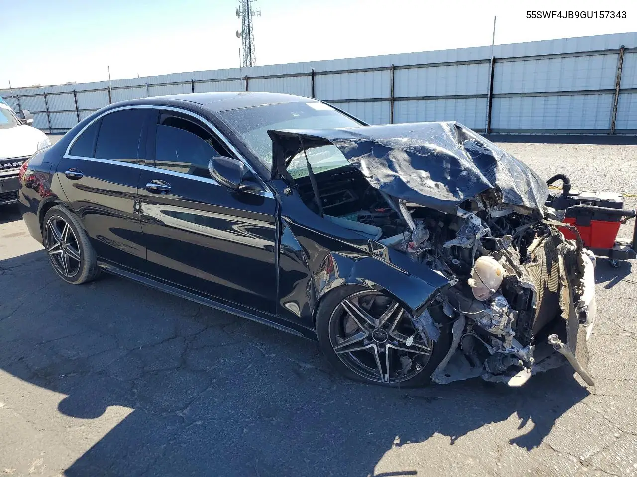 2016 Mercedes-Benz C 300 VIN: 55SWF4JB9GU157343 Lot: 61979436