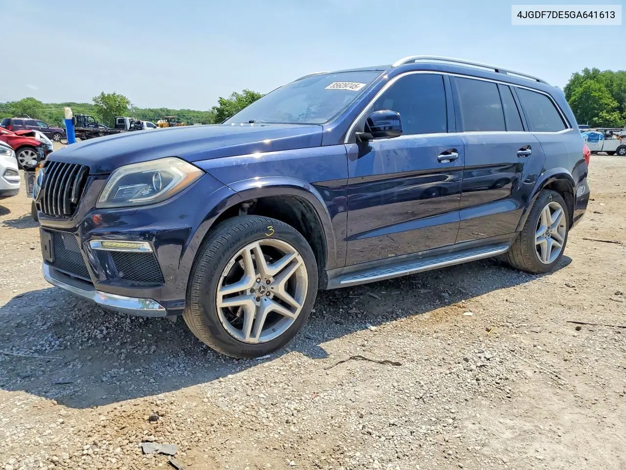 2016 Mercedes-Benz Gl 550 4Matic VIN: 4JGDF7DE5GA641613 Lot: 85629745