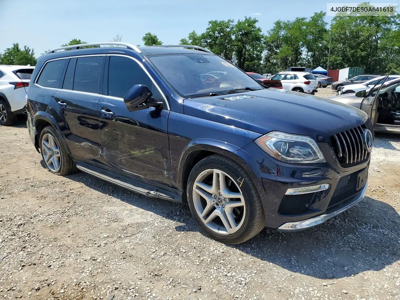 2016 Mercedes-Benz Gl 550 4Matic VIN: 4JGDF7DE5GA641613 Lot: 85629745
