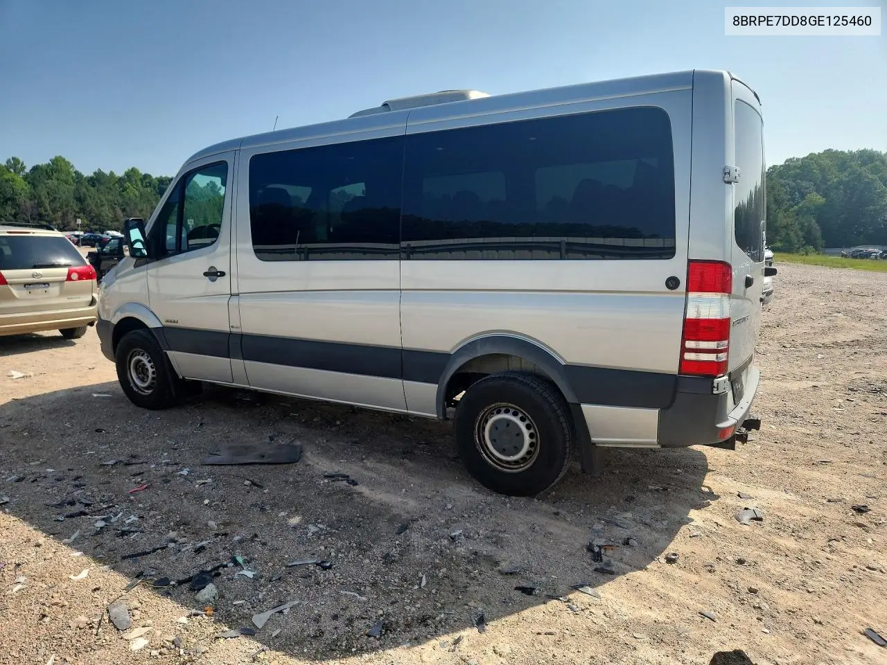 2016 Mercedes-Benz Sprinter 2500 VIN: 8BRPE7DD8GE125460 Lot: 85981565