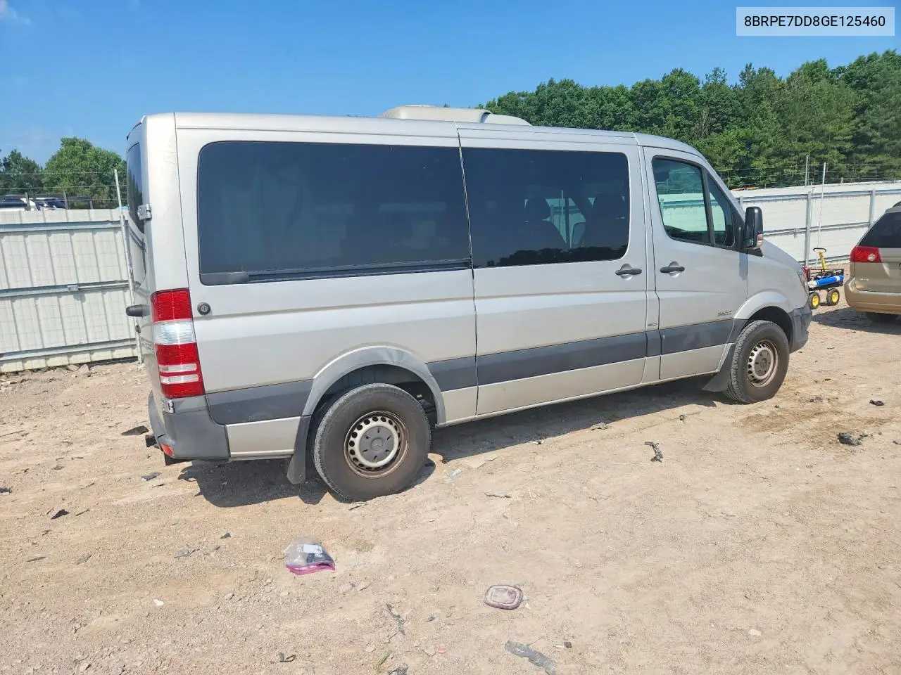 2016 Mercedes-Benz Sprinter 2500 VIN: 8BRPE7DD8GE125460 Lot: 85981565