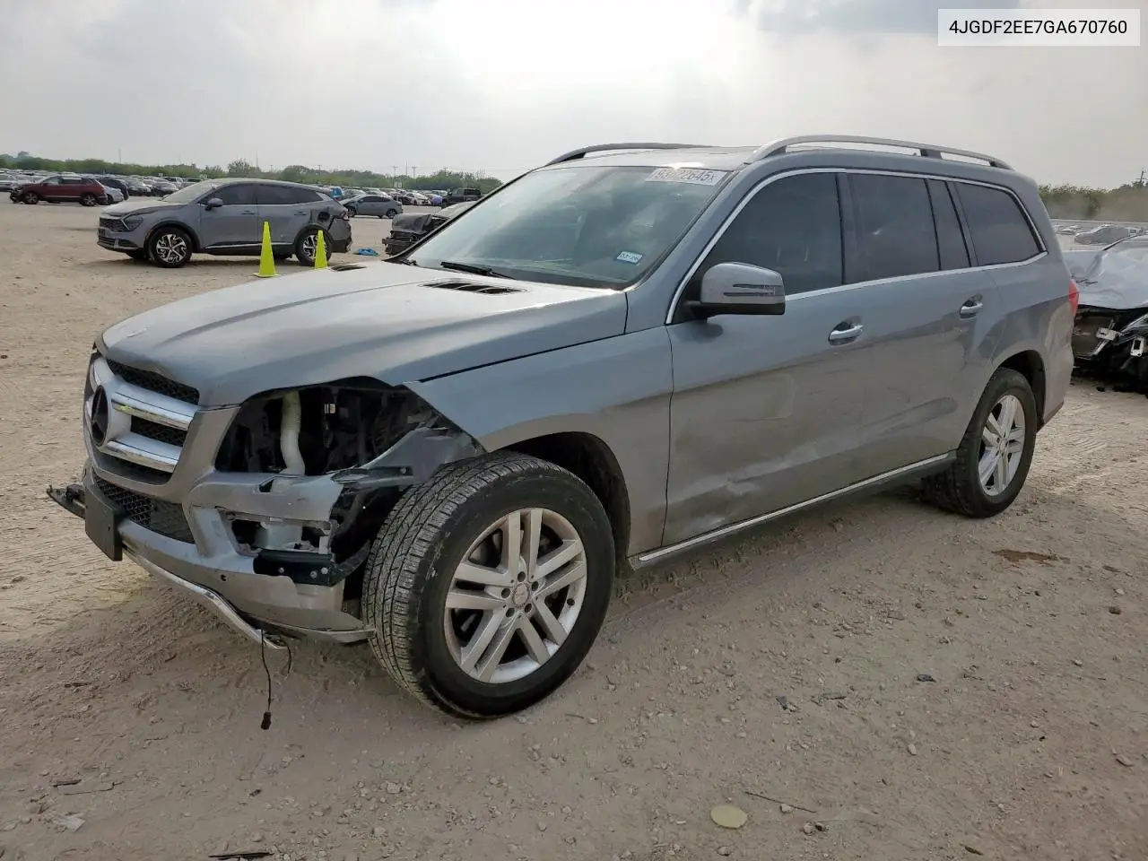 4JGDF2EE7GA670760 2016 Mercedes-Benz Gl 350 Bluetec