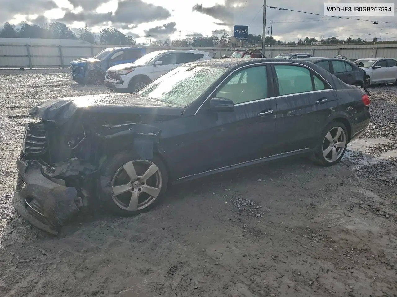 WDDHF8JB0GB267594 2016 Mercedes-Benz E 350 4Matic