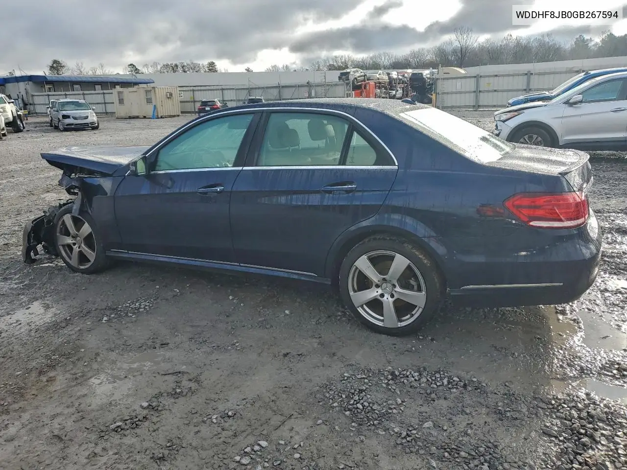 WDDHF8JB0GB267594 2016 Mercedes-Benz E 350 4Matic
