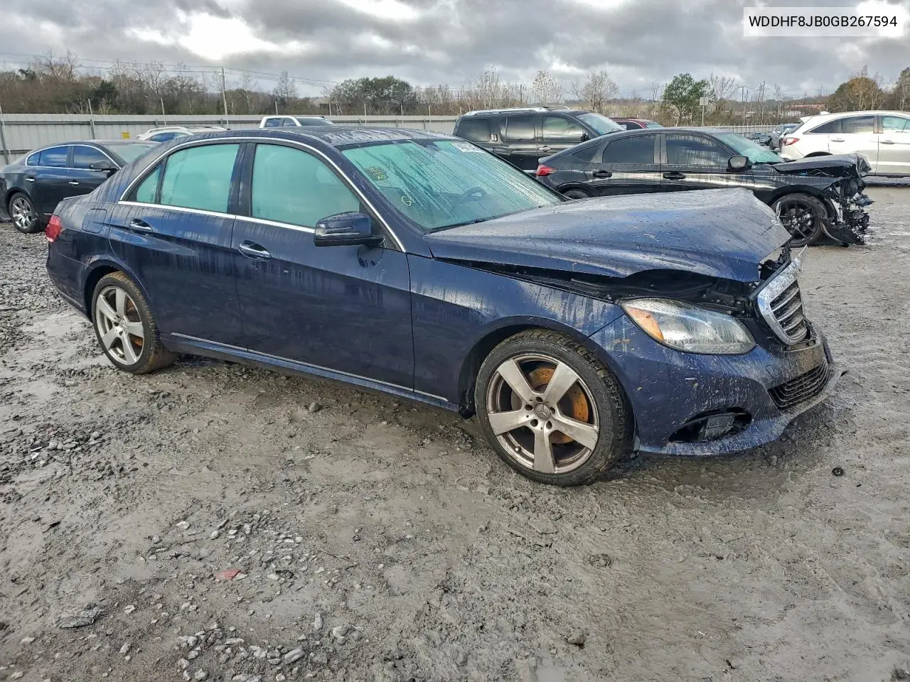 WDDHF8JB0GB267594 2016 Mercedes-Benz E 350 4Matic