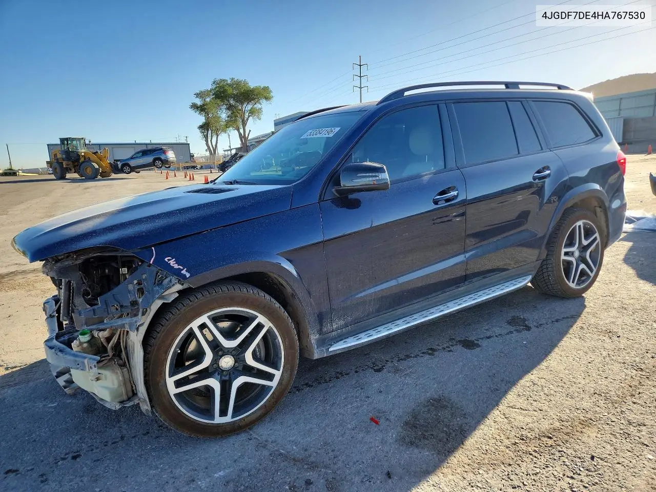 2017 Mercedes-Benz Gls 550 4Matic VIN: 4JGDF7DE4HA767530 Lot: 53384196