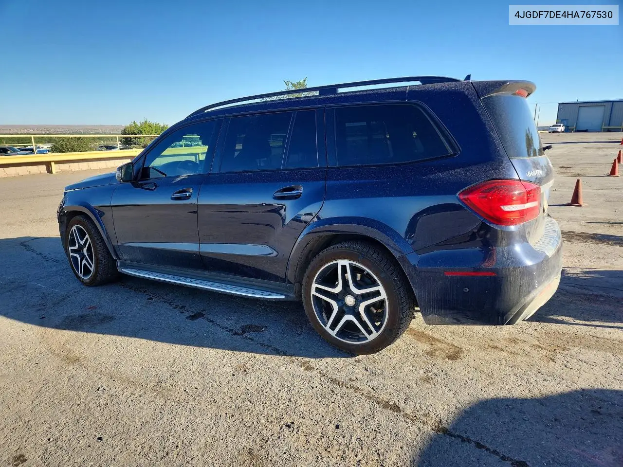 2017 Mercedes-Benz Gls 550 4Matic VIN: 4JGDF7DE4HA767530 Lot: 53384196