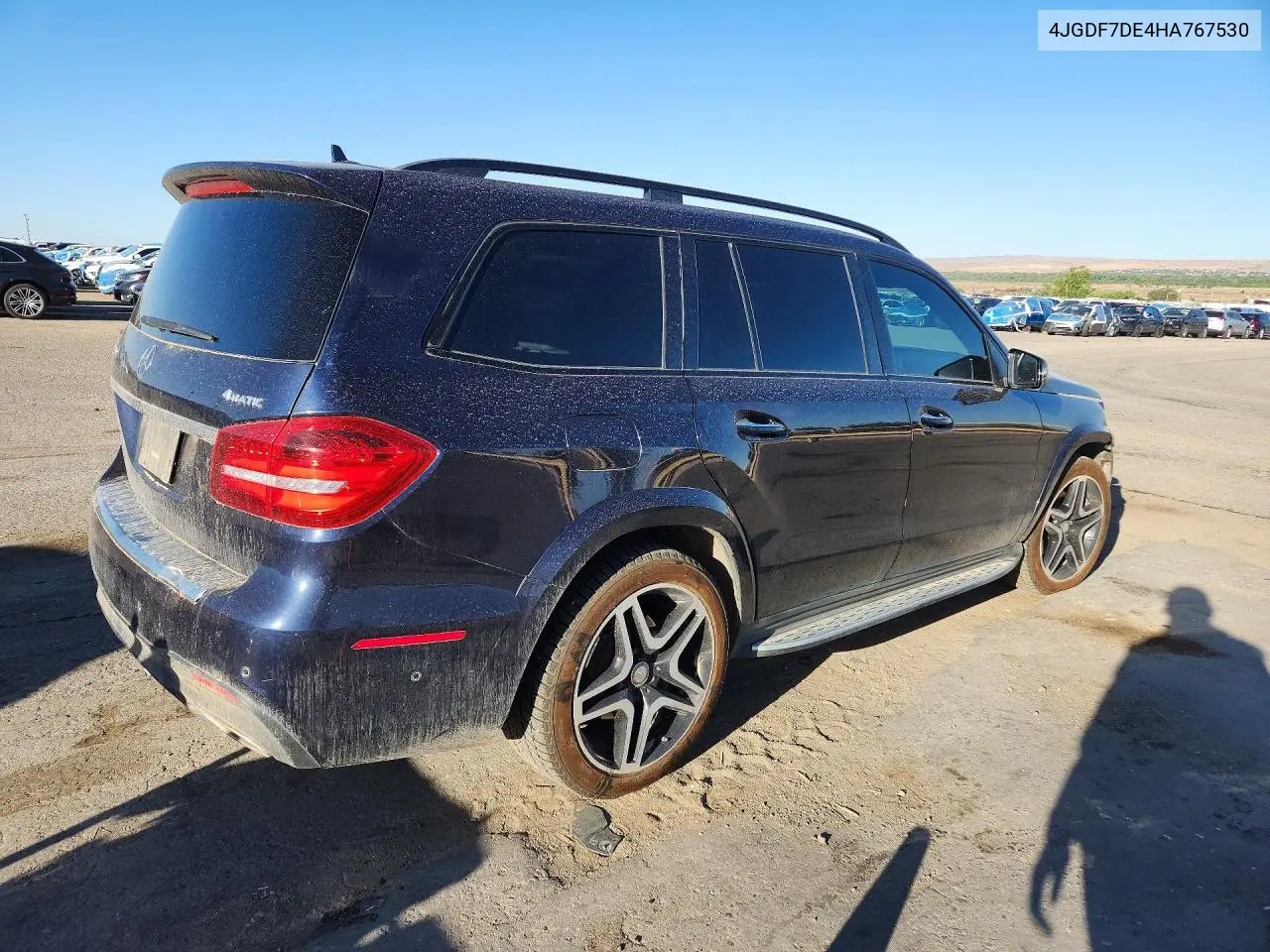 2017 Mercedes-Benz Gls 550 4Matic VIN: 4JGDF7DE4HA767530 Lot: 53384196