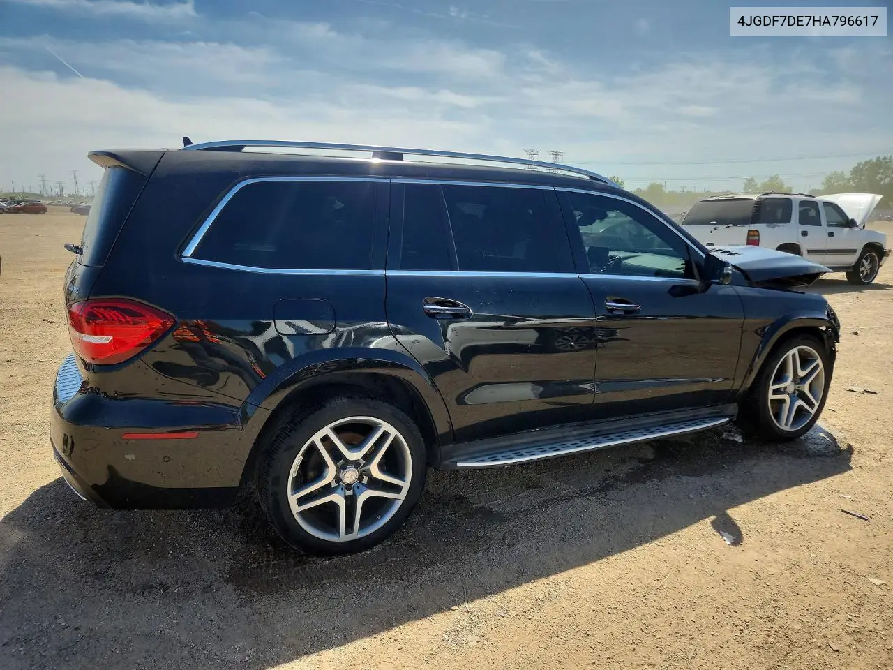 2017 Mercedes-Benz Gls 550 4Matic VIN: 4JGDF7DE7HA796617 Lot: 53940616