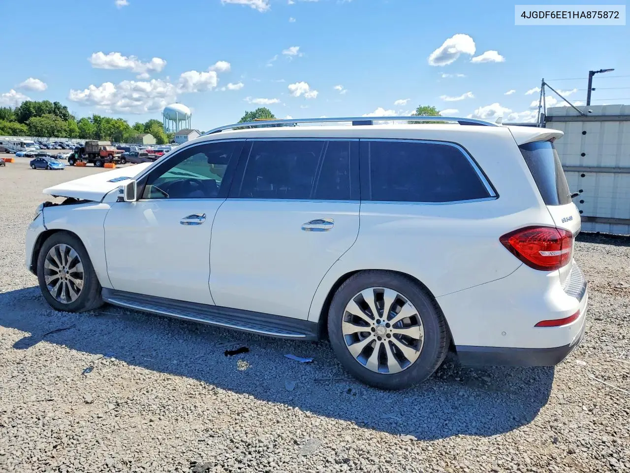 2017 Mercedes-Benz Gls 450 4Matic VIN: 4JGDF6EE1HA875872 Lot: 54265966