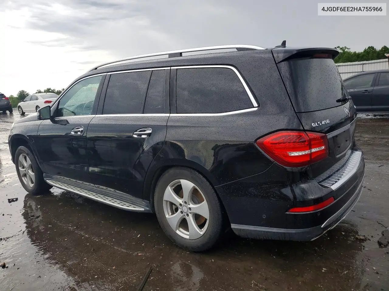 2017 Mercedes-Benz Gls 450 4Matic VIN: 4JGDF6EE2HA755966 Lot: 54962246