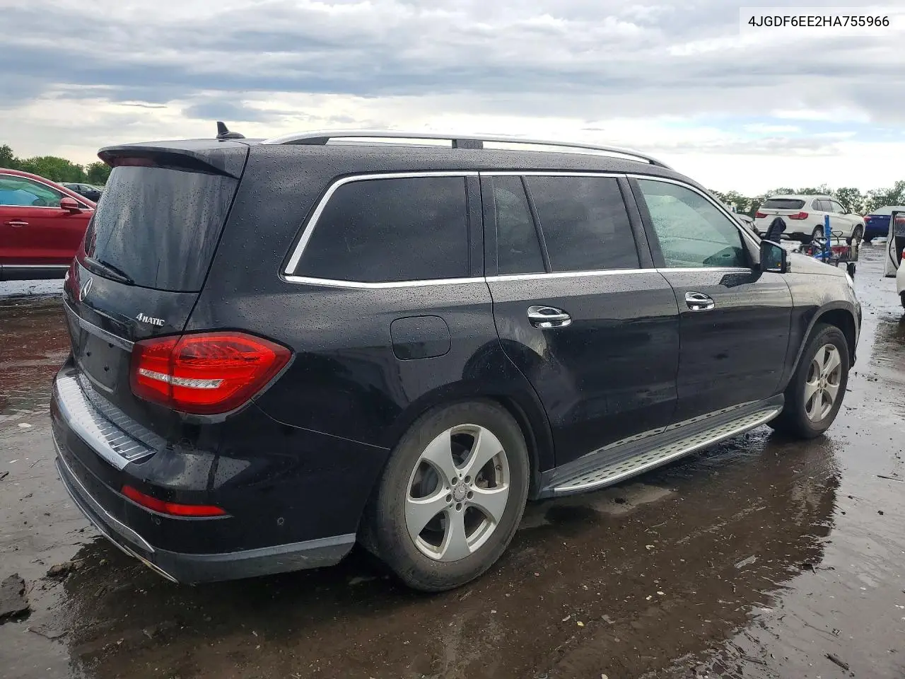 2017 Mercedes-Benz Gls 450 4Matic VIN: 4JGDF6EE2HA755966 Lot: 54962246