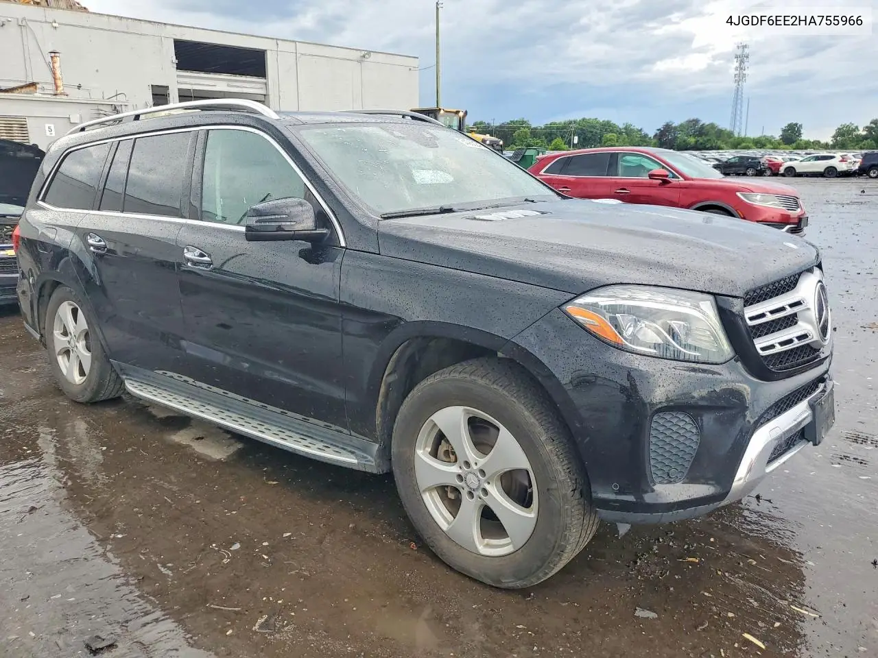 2017 Mercedes-Benz Gls 450 4Matic VIN: 4JGDF6EE2HA755966 Lot: 54962246