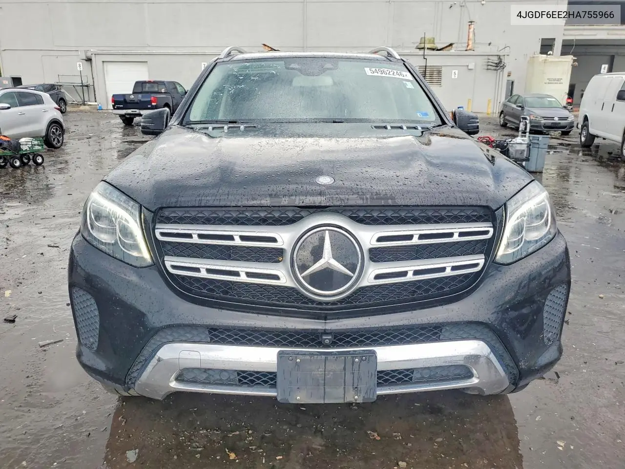 2017 Mercedes-Benz Gls 450 4Matic VIN: 4JGDF6EE2HA755966 Lot: 54962246