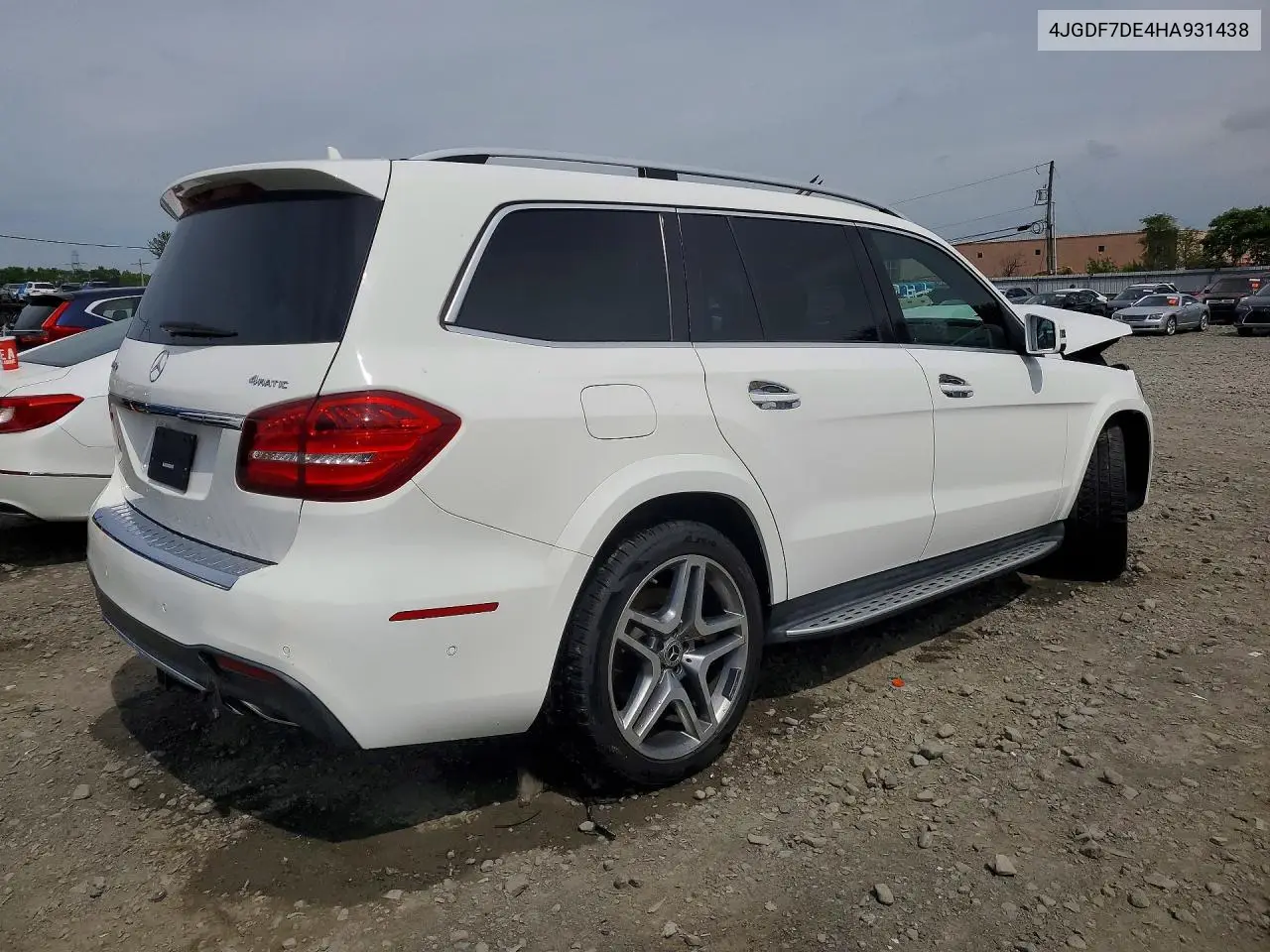 2017 Mercedes-Benz Gls 550 4Matic VIN: 4JGDF7DE4HA931438 Lot: 55183736