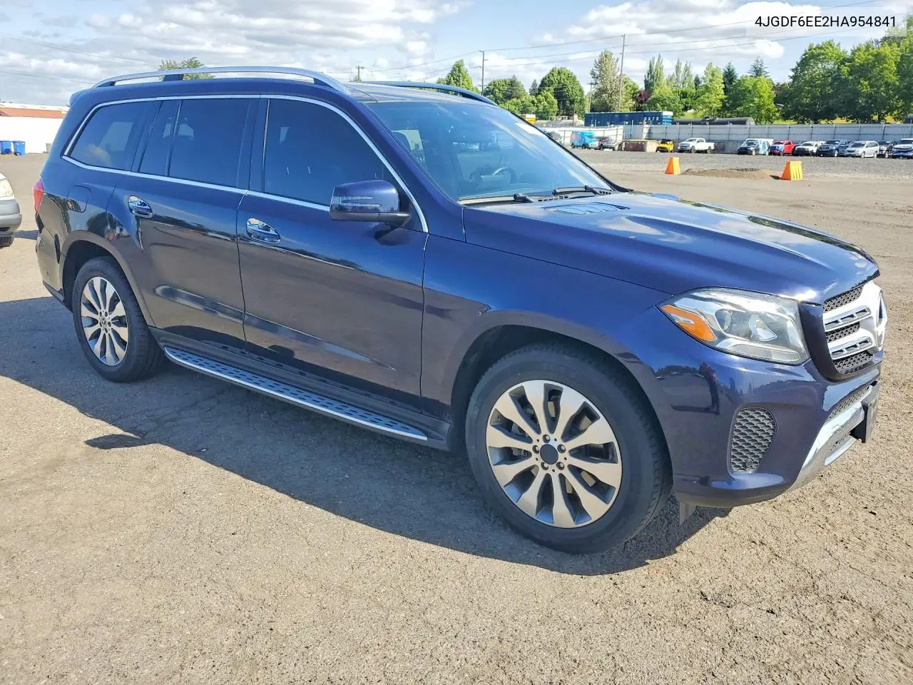 2017 Mercedes-Benz Gls 450 4Matic VIN: 4JGDF6EE2HA954841 Lot: 55304886