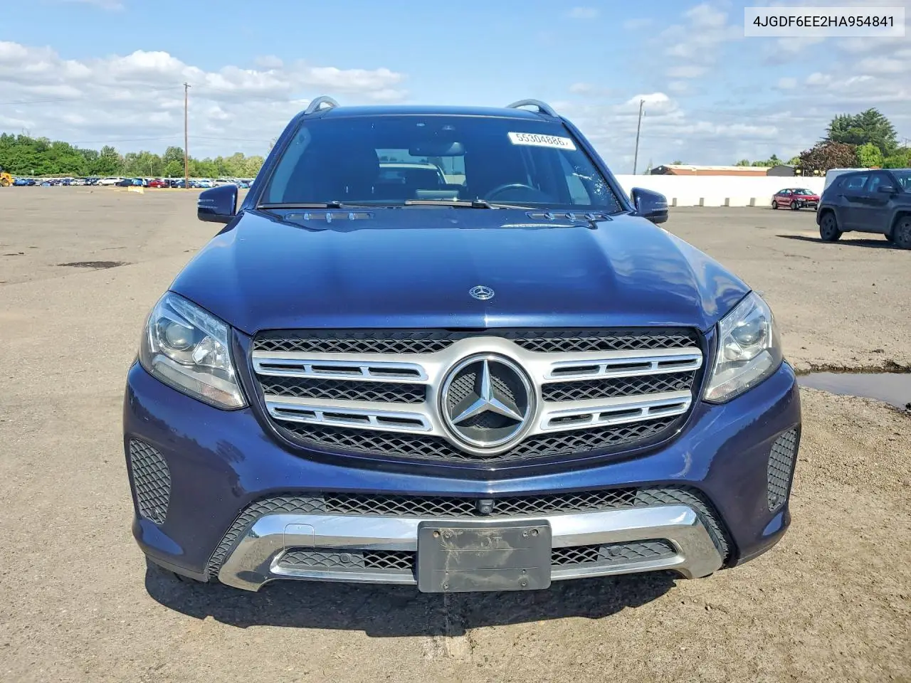 2017 Mercedes-Benz Gls 450 4Matic VIN: 4JGDF6EE2HA954841 Lot: 55304886