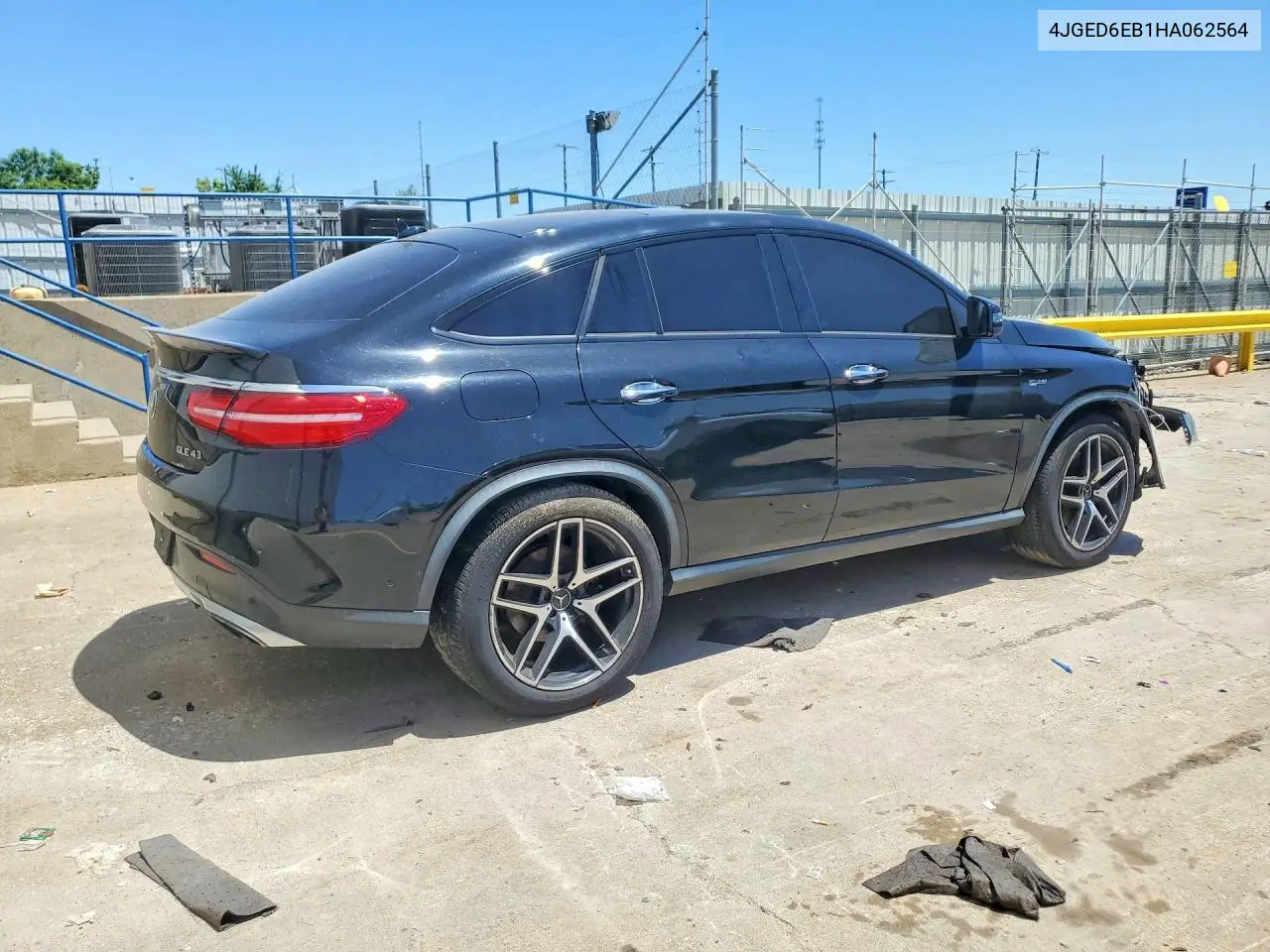 2017 Mercedes-Benz Gle Coupe 43 Amg VIN: 4JGED6EB1HA062564 Lot: 55335426