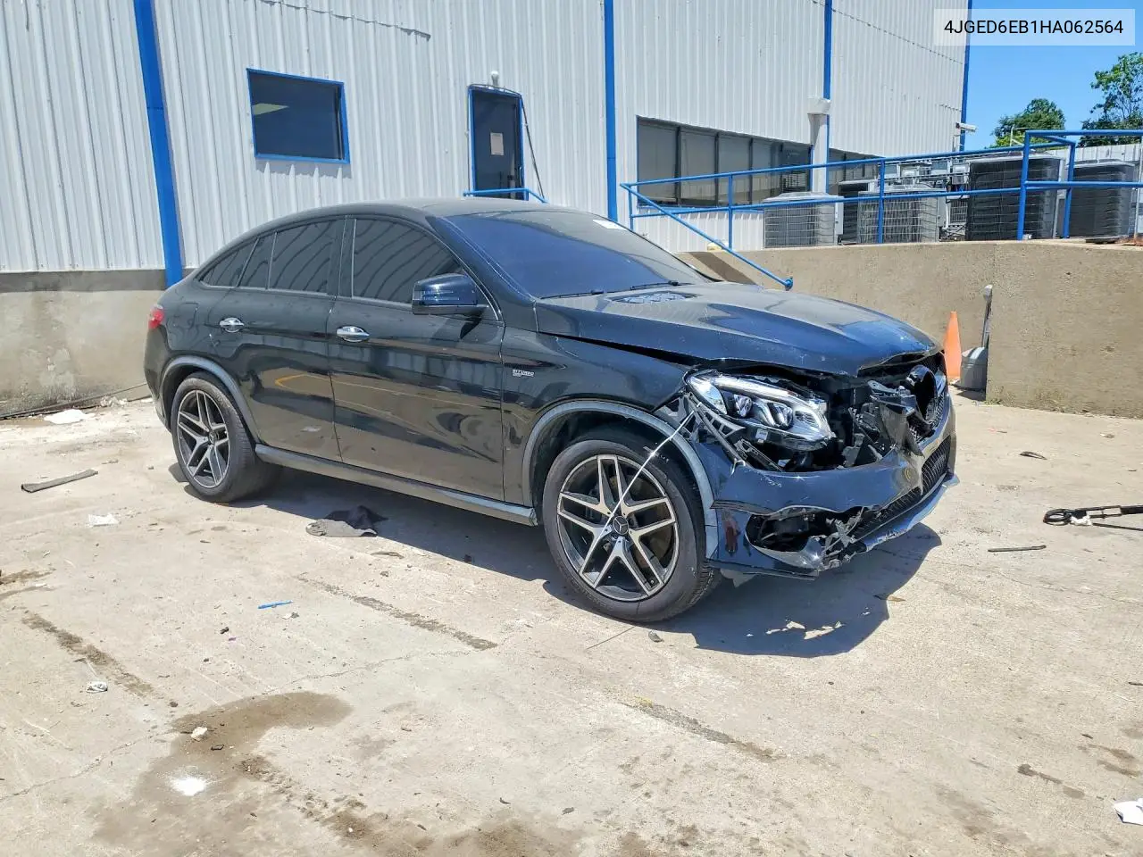 2017 Mercedes-Benz Gle Coupe 43 Amg VIN: 4JGED6EB1HA062564 Lot: 55335426