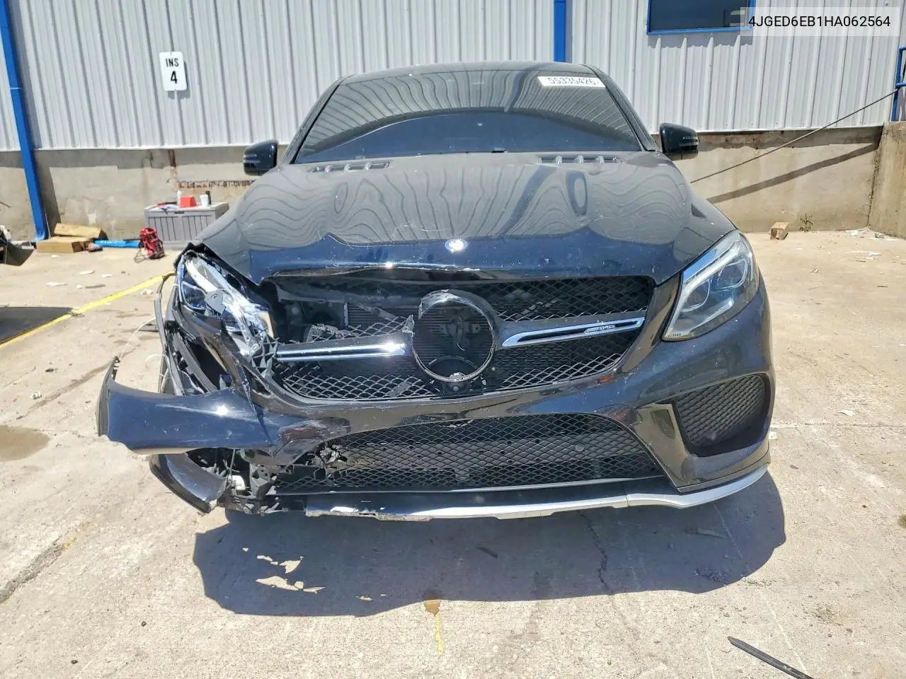 2017 Mercedes-Benz Gle Coupe 43 Amg VIN: 4JGED6EB1HA062564 Lot: 55335426