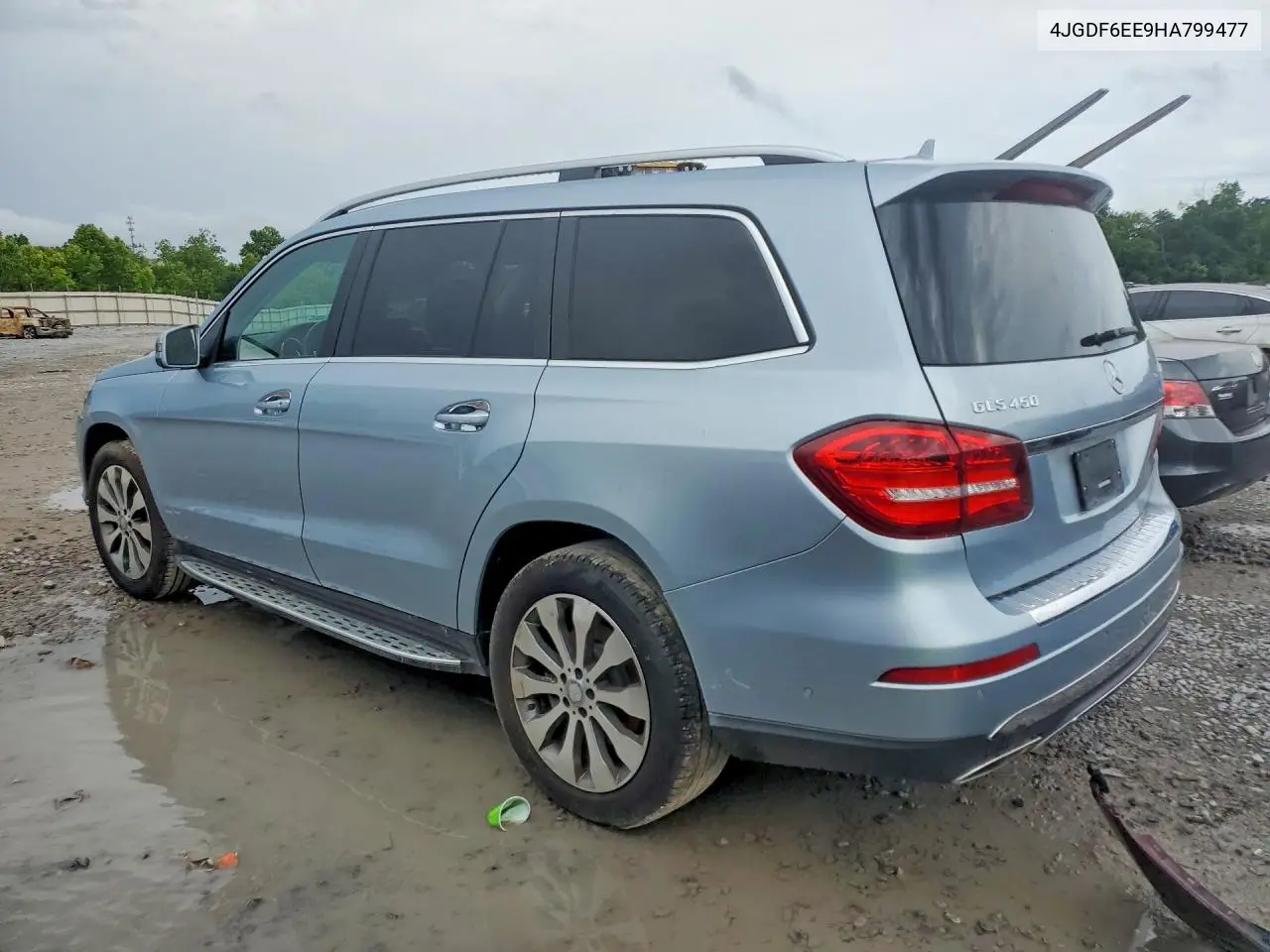 2017 Mercedes-Benz Gls 450 4Matic VIN: 4JGDF6EE9HA799477 Lot: 55606696