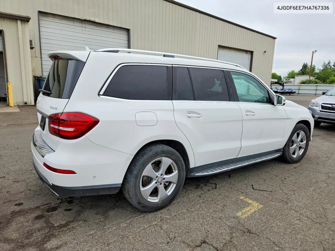 2017 Mercedes-Benz Gls 450 4Matic VIN: 4JGDF6EE7HA767336 Lot: 55801236
