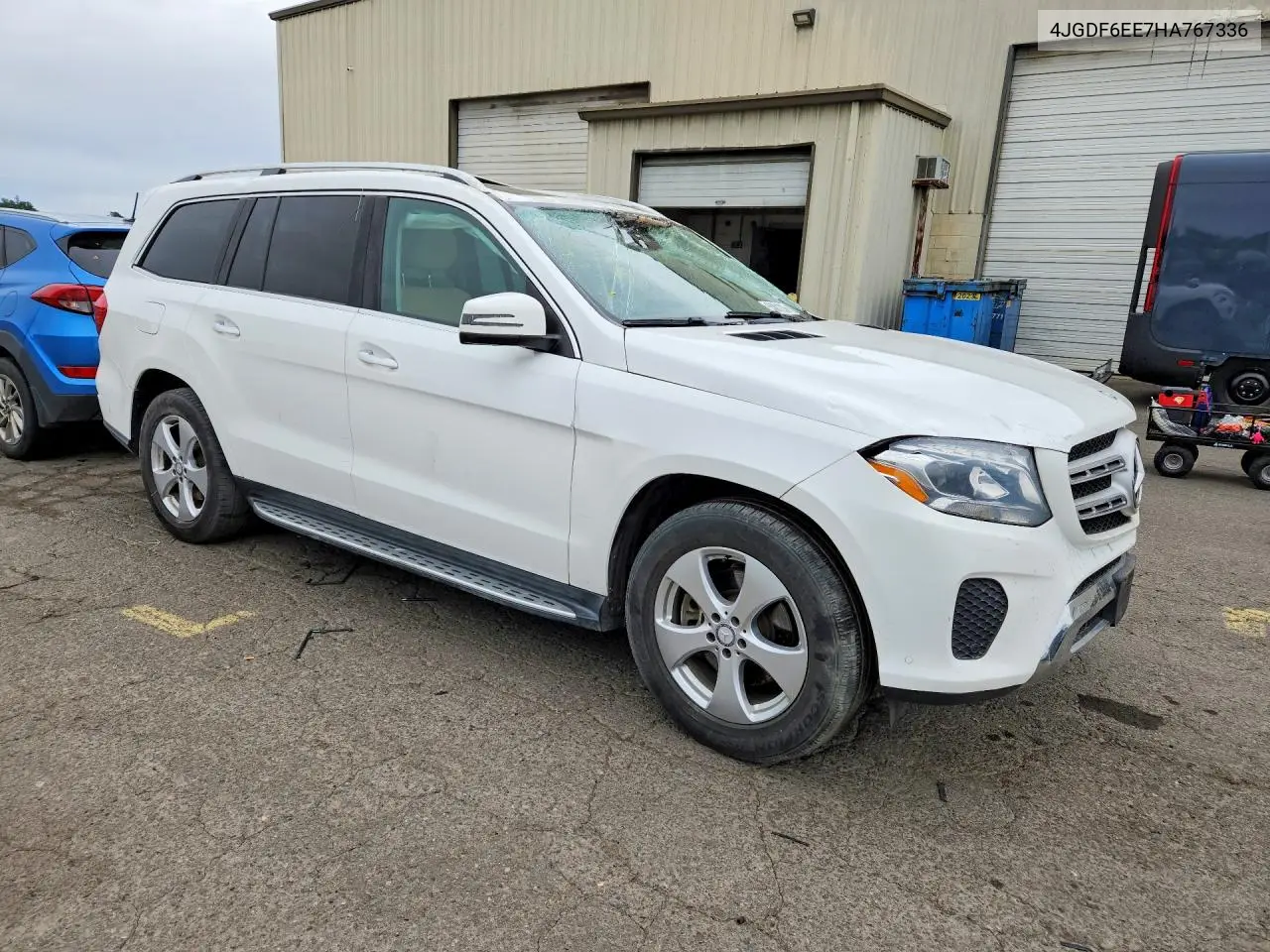 2017 Mercedes-Benz Gls 450 4Matic VIN: 4JGDF6EE7HA767336 Lot: 55801236