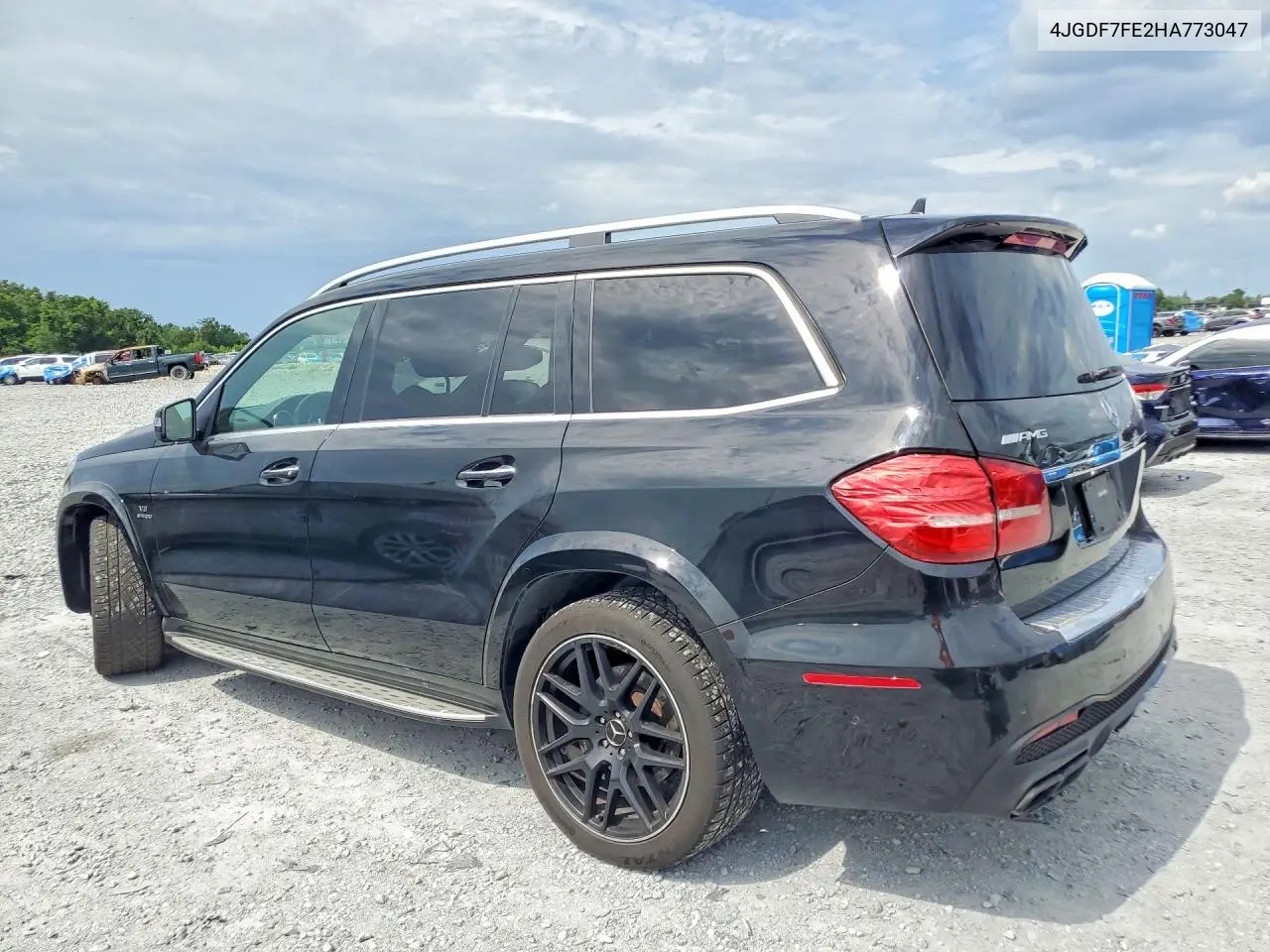 2017 Mercedes-Benz Gls 63 Amg 4Matic VIN: 4JGDF7FE2HA773047 Lot: 55888906