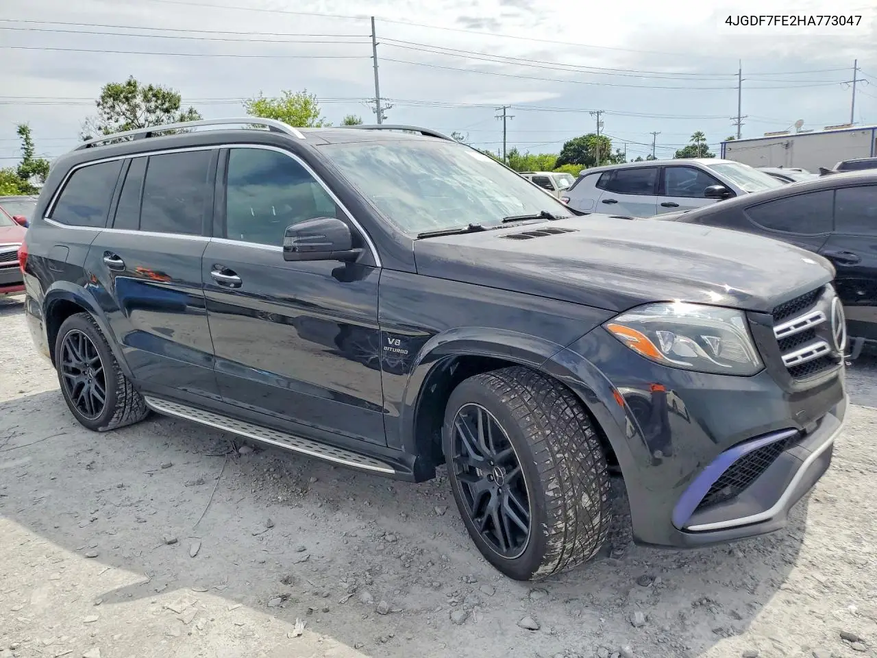2017 Mercedes-Benz Gls 63 Amg 4Matic VIN: 4JGDF7FE2HA773047 Lot: 55888906