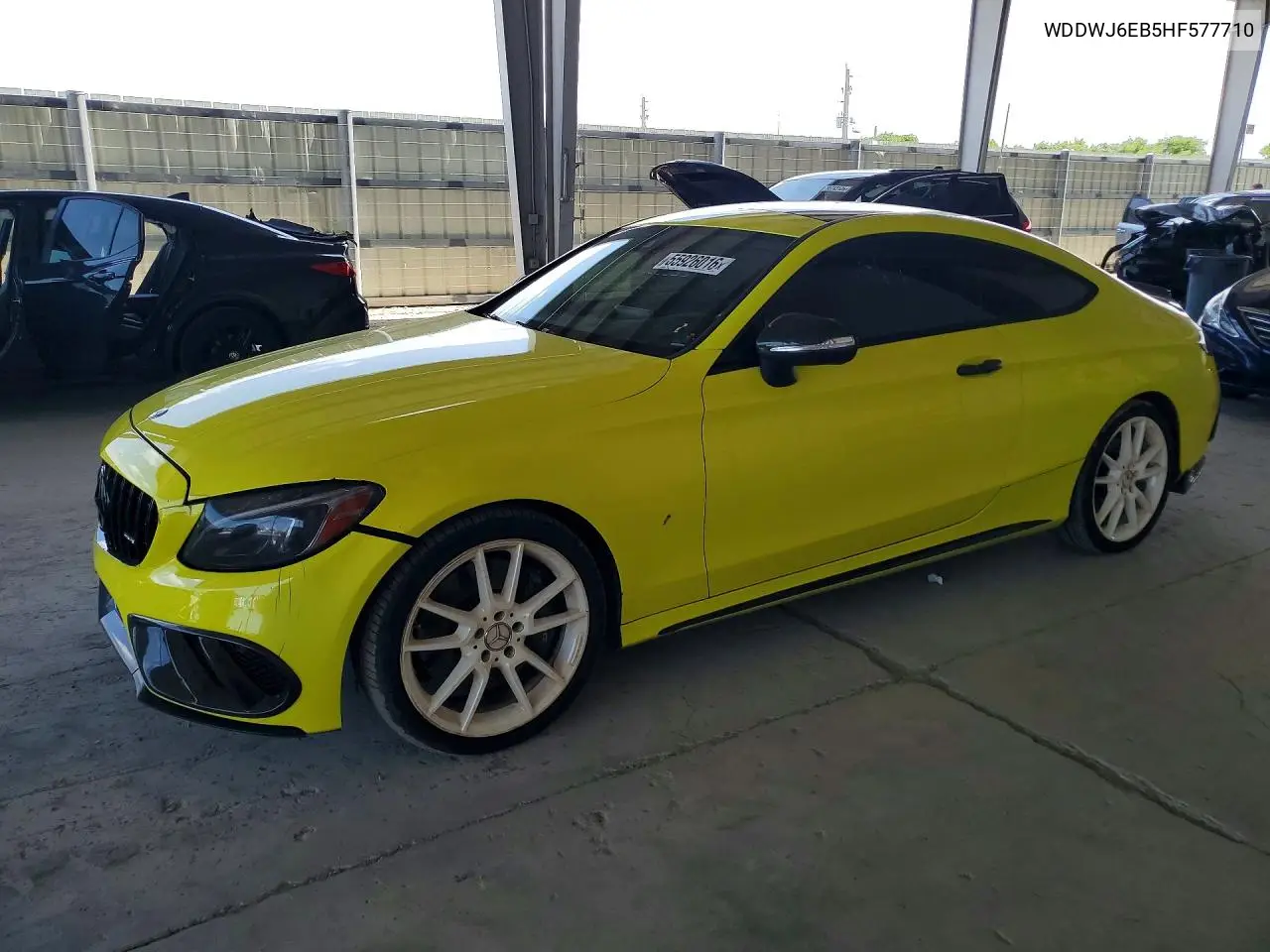 2017 Mercedes-Benz C 43 4Matic Amg VIN: WDDWJ6EB5HF577710 Lot: 55926016