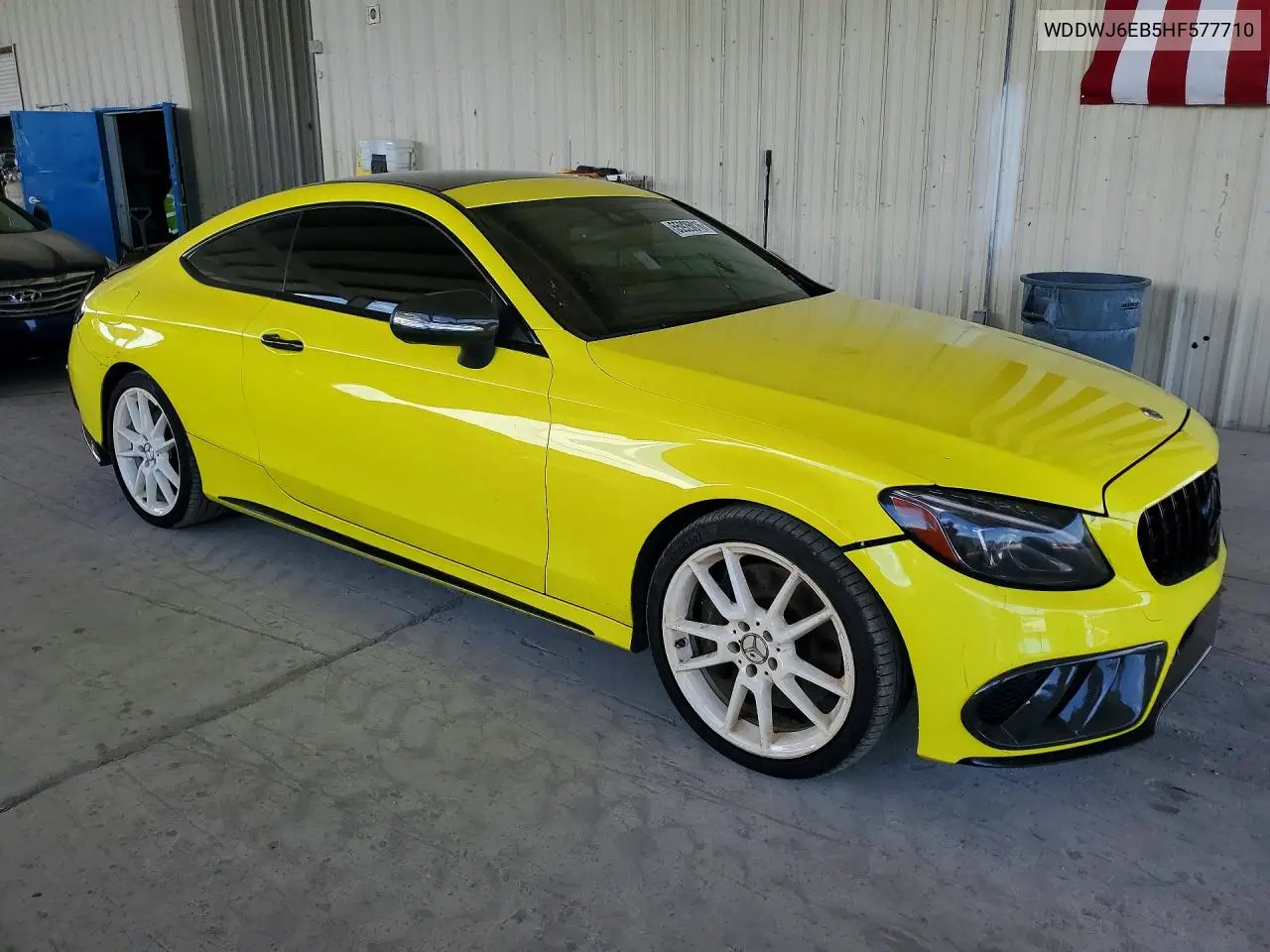 2017 Mercedes-Benz C 43 4Matic Amg VIN: WDDWJ6EB5HF577710 Lot: 55926016