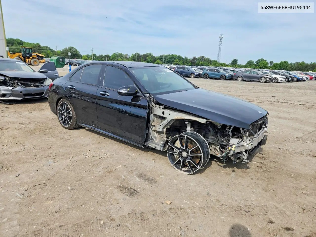 2017 Mercedes-Benz C 43 4Matic Amg VIN: 55SWF6EB8HU195444 Lot: 56107126