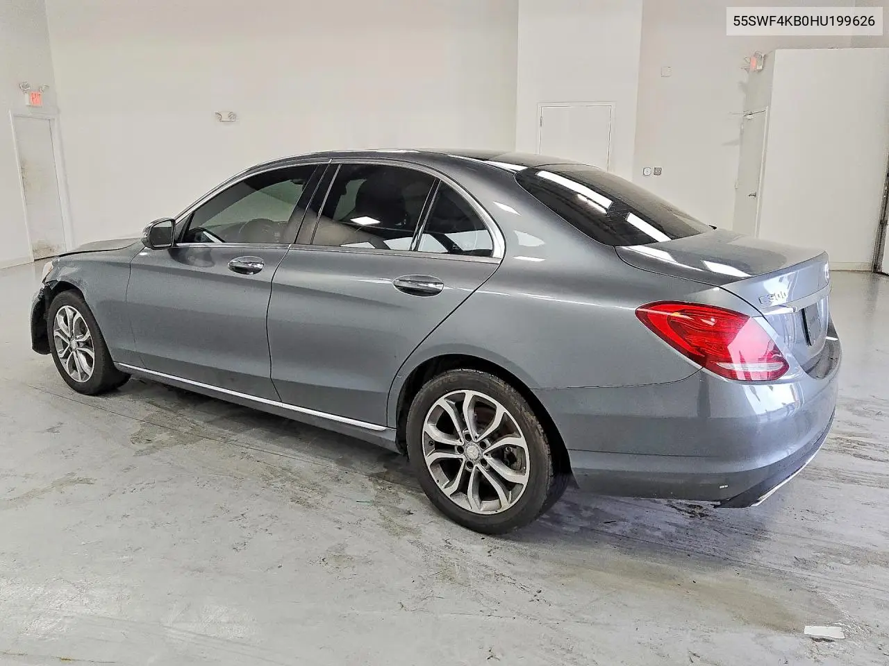 2017 Mercedes-Benz C 300 4Matic VIN: 55SWF4KB0HU199626 Lot: 56246486