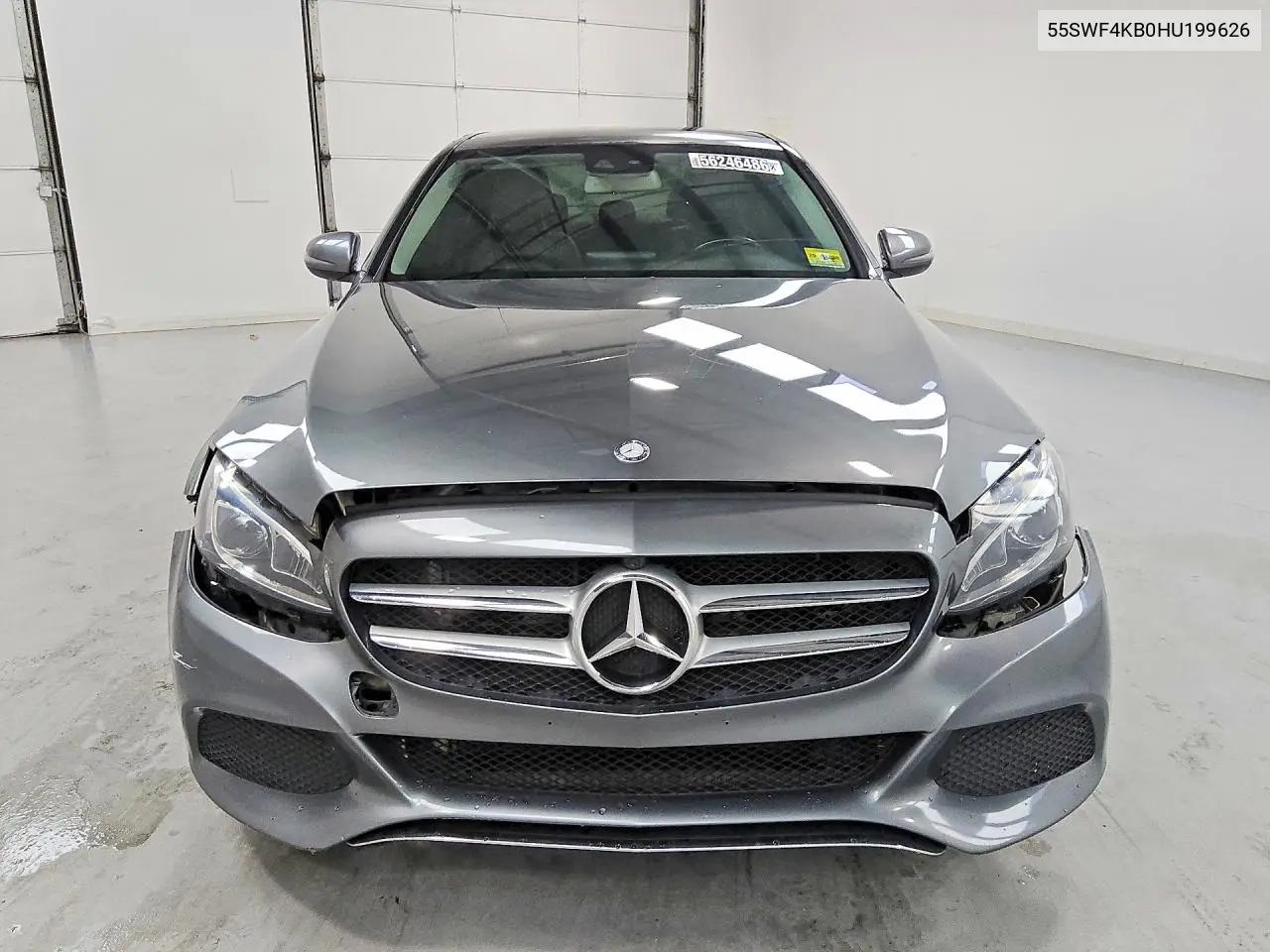 2017 Mercedes-Benz C 300 4Matic VIN: 55SWF4KB0HU199626 Lot: 56246486