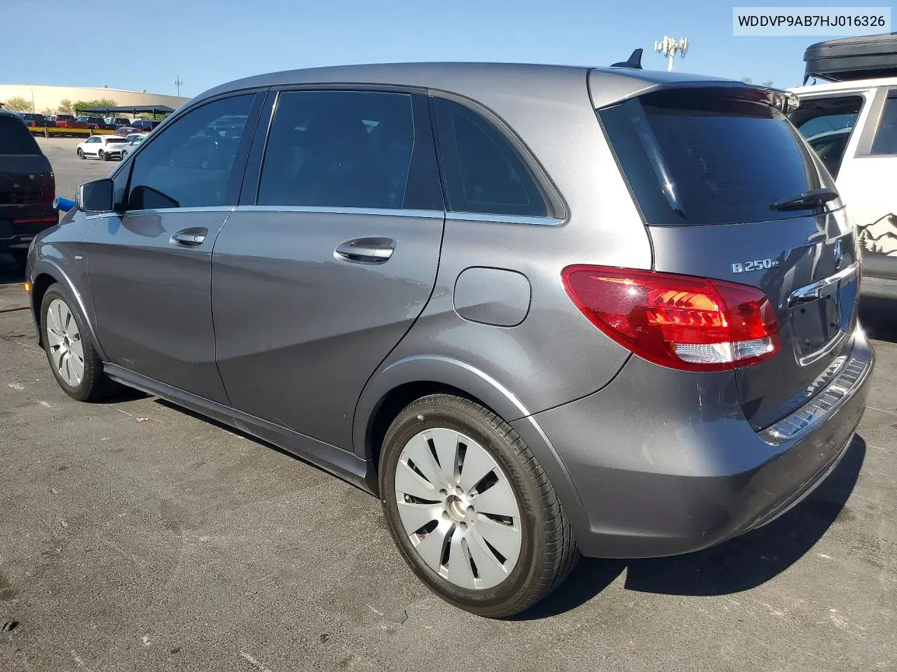 2017 Mercedes-Benz B 250E VIN: WDDVP9AB7HJ016326 Lot: 57426446