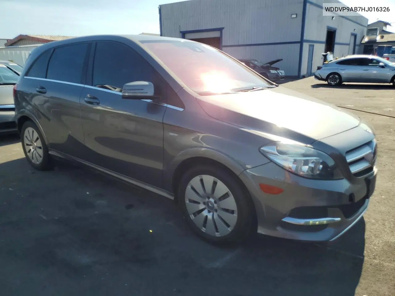 2017 Mercedes-Benz B 250E VIN: WDDVP9AB7HJ016326 Lot: 57426446