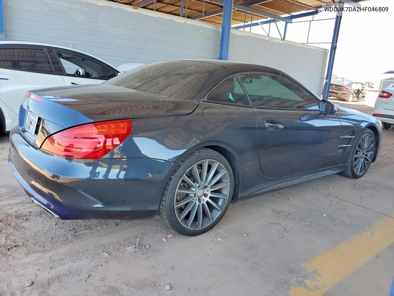 2017 Mercedes-Benz Sl 550 VIN: WDDJK7DA2HF046809 Lot: 57430746