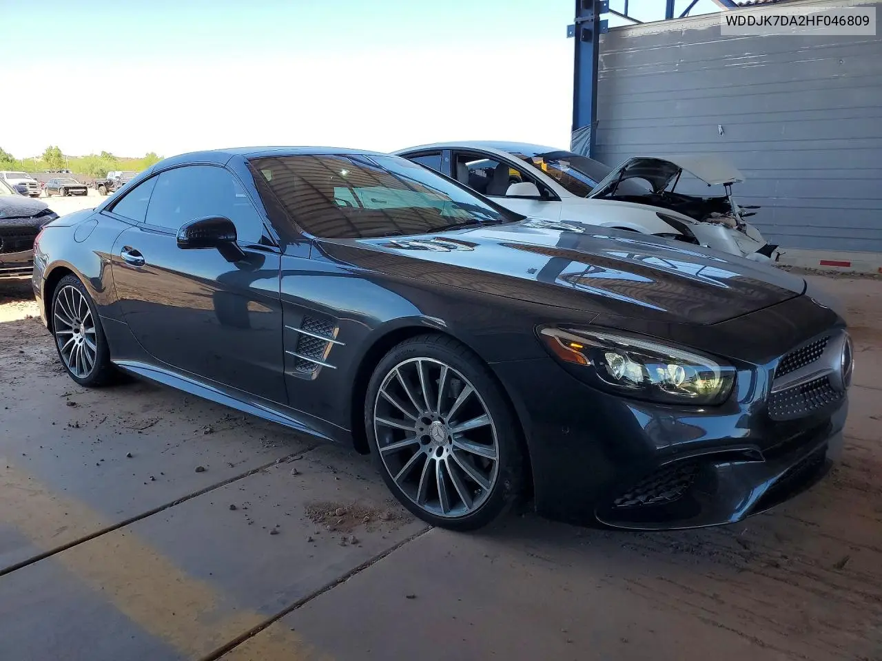 2017 Mercedes-Benz Sl 550 VIN: WDDJK7DA2HF046809 Lot: 57430746