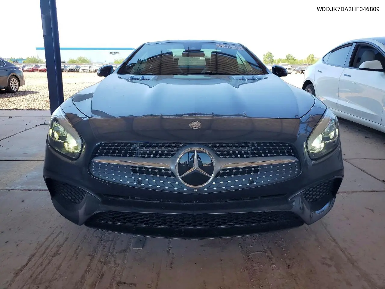 2017 Mercedes-Benz Sl 550 VIN: WDDJK7DA2HF046809 Lot: 57430746