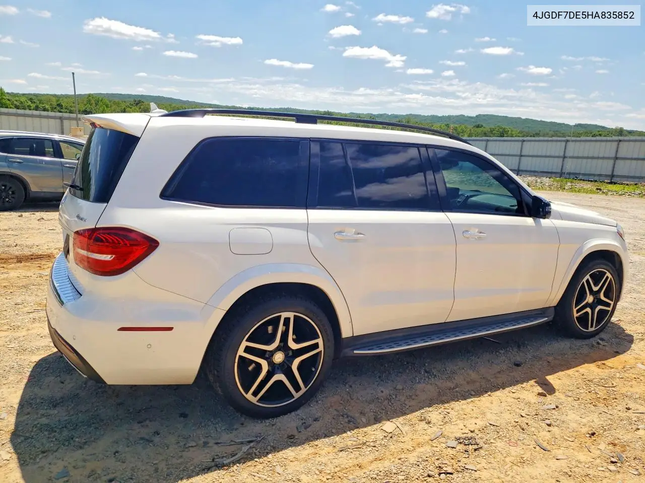 2017 Mercedes-Benz Gls 550 4Matic VIN: 4JGDF7DE5HA835852 Lot: 57586206